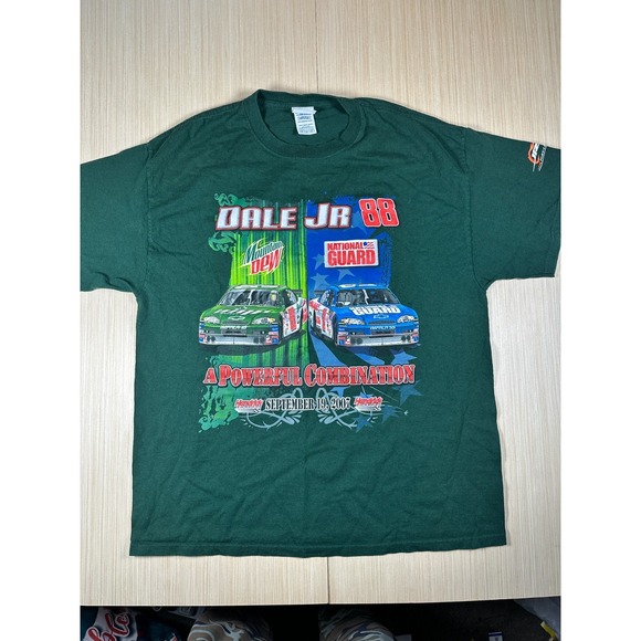 Chase 54 Other - Chase Authentics 2007 Dale Earnhardt Jr NASCAR Shirt Mountain Dew National Guard